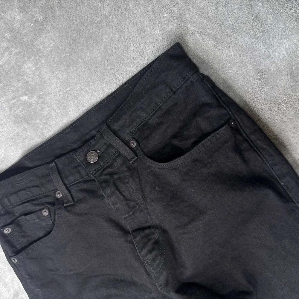 Levis‎ 505 Jeans 31x30 Black Denim Straight Fit Casual Workwear